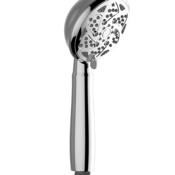 abs plastic electroplate single energy save shower head