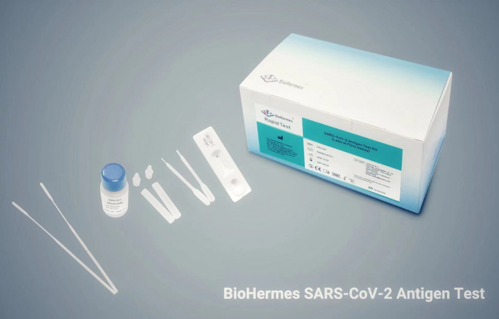 Carte de test rapide de l'antigène SARS-CoV-2