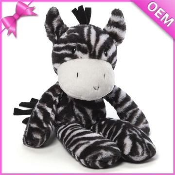 Custom african reallike stuffed zebra toy plush zebra