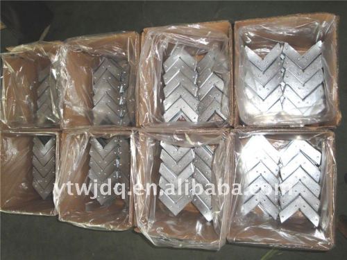 Zhejiang steel flat bracket , metal corner bracket , galvanized angle bracket