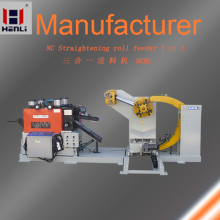 Auto metal NC straightening feeder