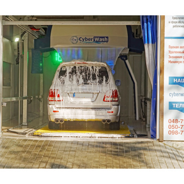 Leisuwash 360 touch free car wash in bulgaria