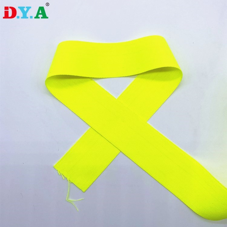 Good Quality Yellow Webbing Straps For Accessories Or Bags