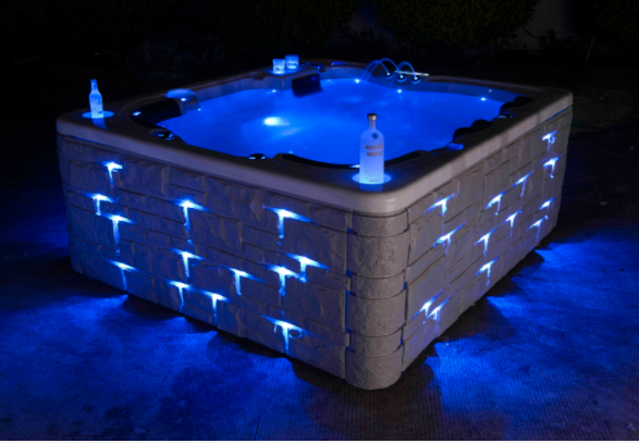 LDE light hot tub outdoor spa 