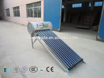 Compact Pressurized heat pipe Solar Water Heater