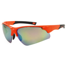 Semi Rimless Sport Wrap Around Sunglasses