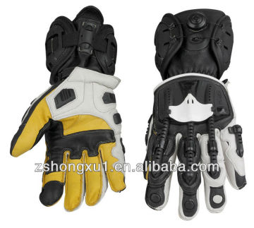 Leather Motorcycle Riding Gloves MC-06