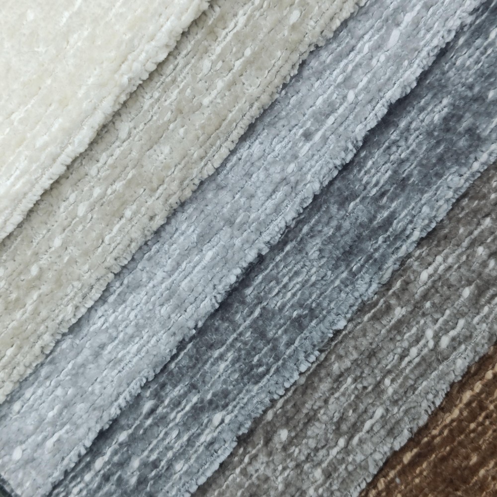 matériau en tissu chenille chenille fabric material