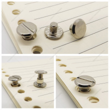 High Quality Metal Binding Screws For Scrapbook Album