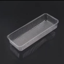 PET plastic food tray biscuit container for bakery
