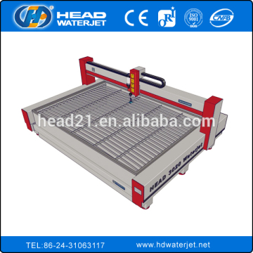 China bridge system water jet granite cutting machine