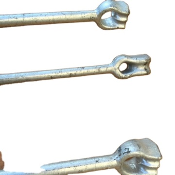 Drop Forged Galvanized Steel Ground Rod Earth Rod Guy Anchor