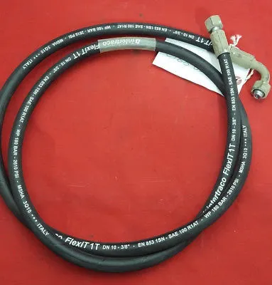 DIN En 853 3/8 High Pressure Hydraulic Pipe for Scania Volvo Daf Benz Man Iveco Truck Parts