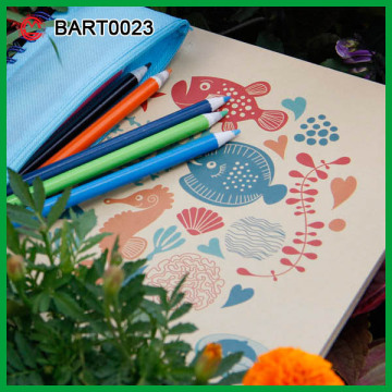 Custom Printed School Drawing Kids Stationery Items