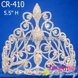 Beautiful Pageant Crown Rhinestone Headband Tiara