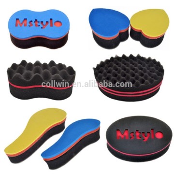 Various Barber Hair Brush Sponge for Dread Afro Locs Twist Curls Coil Magic Tool