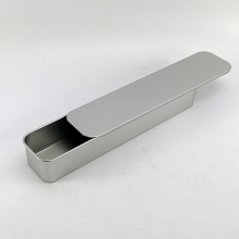 Hot Sale Metal Packaging With Slide Lid Gift Tin Box