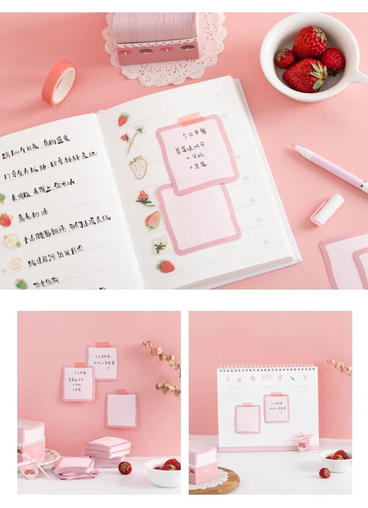 Toast Shape Design Cube Paper Notes Pad