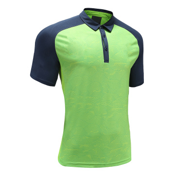 Polo da uomo Dry Fit Rugby Wear Verde