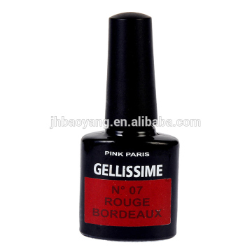 2015 fashion design custom logo nail polish gel nail polish