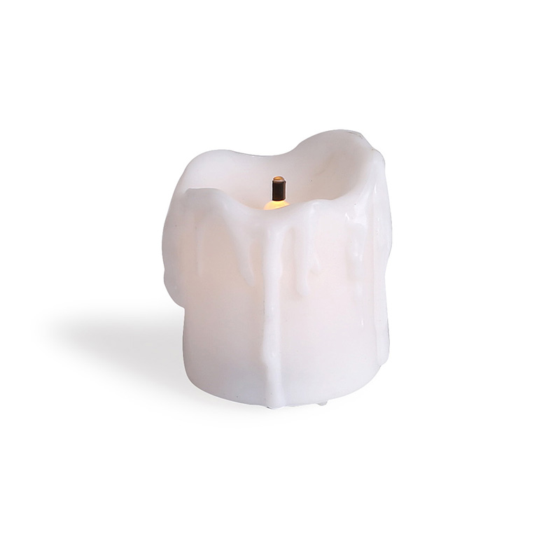 Battery Operated LED Tealight With Black Core