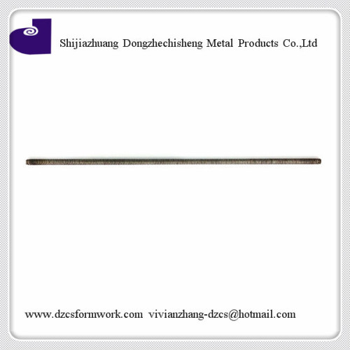 Formwork accessories 10.8mm galvanized 2000mm screw thread bar