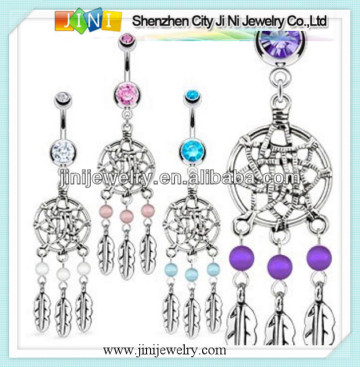 dream cather fancy body jewelry