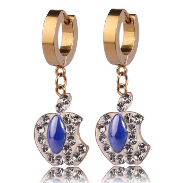 Customized wholesale various handmade beautiful small stone bride earrings