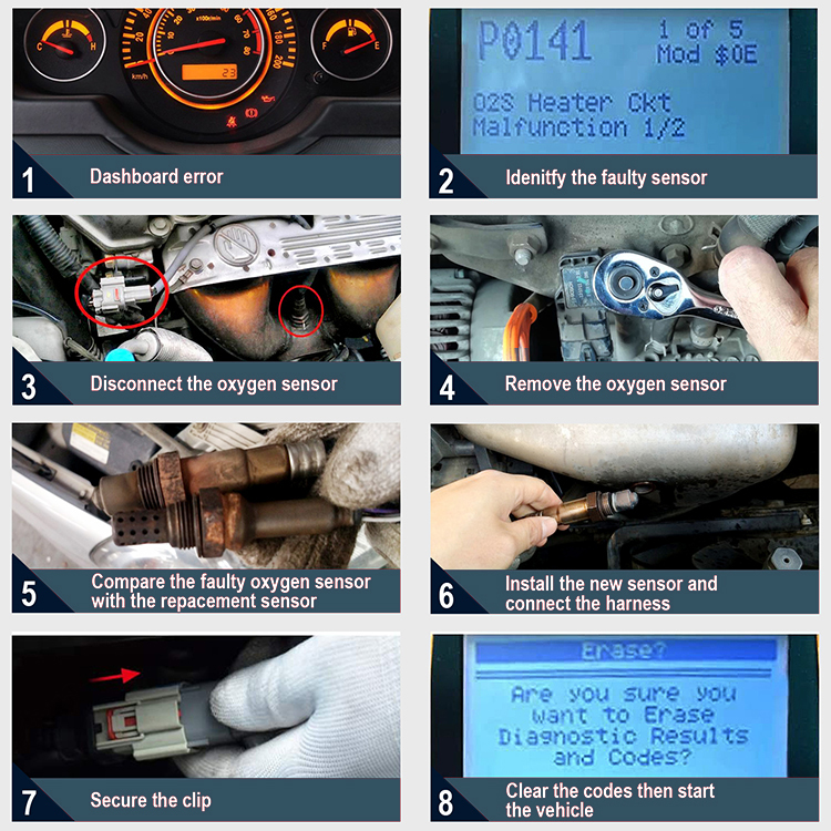 Sonda Lambda SENSOR DE OXIGENO for Toyota Matrix 894670E010 DOX0626