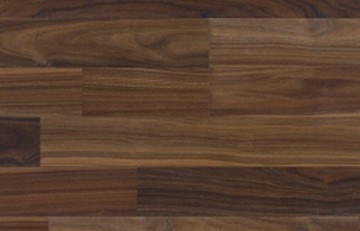 3-strips Walnut Laminate Flooring