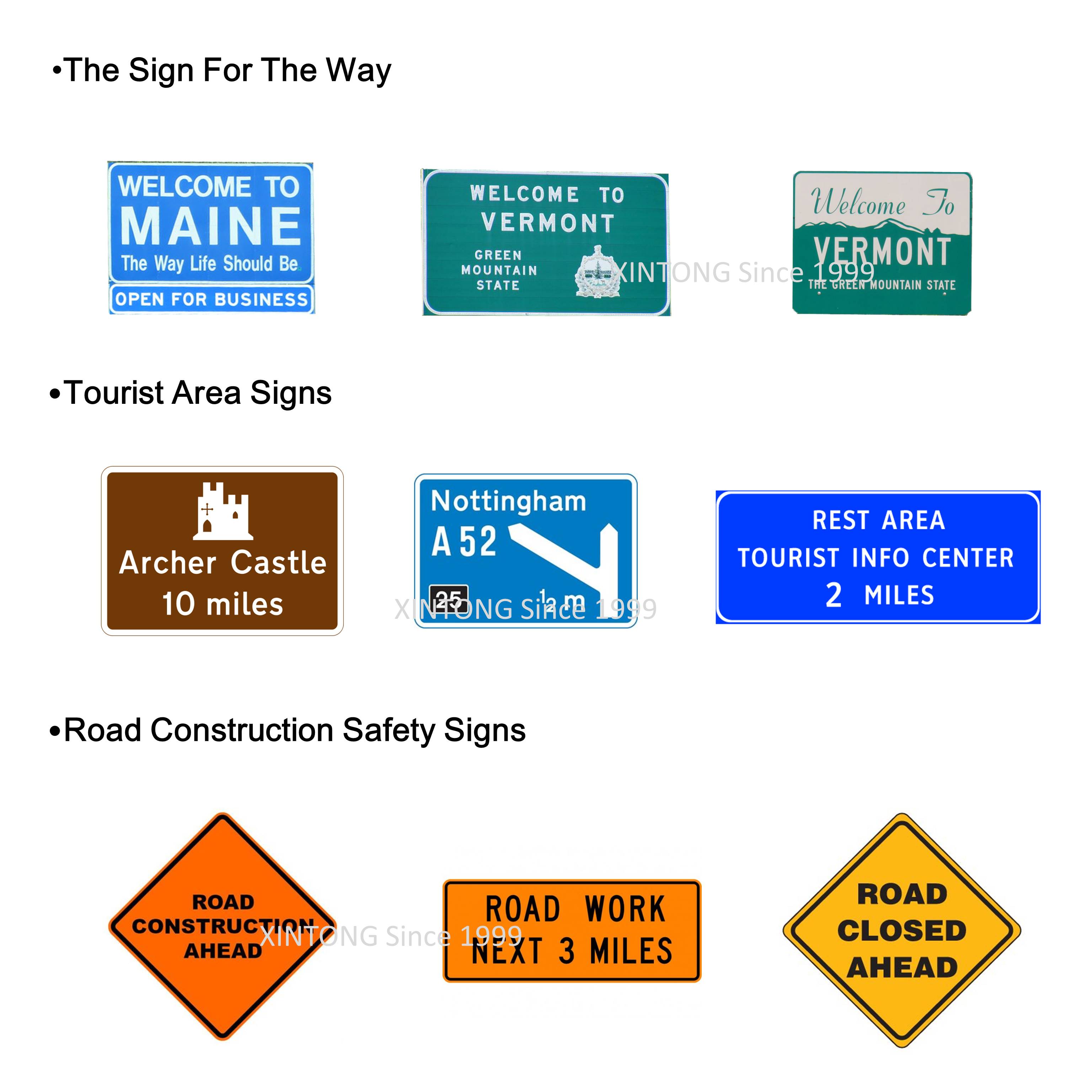 Unique Design Hot Sale Custom Warning Sign Traffic Stop Safety Signal Signs