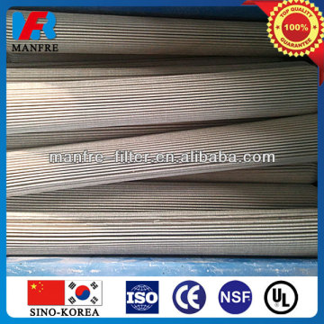 TIG Welded tube type sintered metal filter