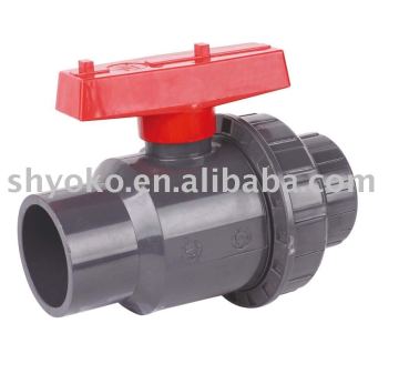 PVC single union ball valve