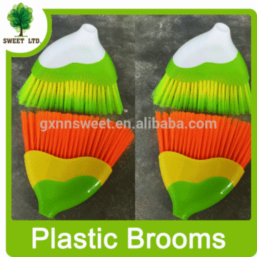 Household soft plastic brooms sweeping broom floor brooms