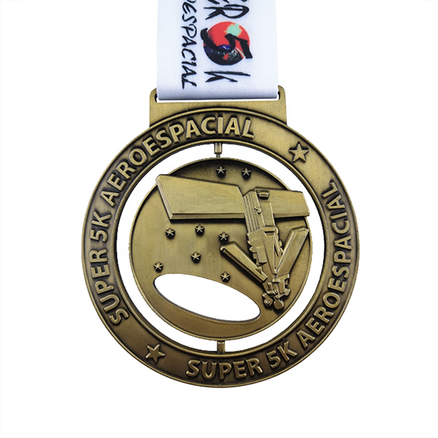 Custom Spin Race Medal Png