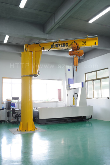 Bzd Pedestal Jib Crane, Column Swing Lever Crane, Column Crane