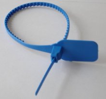 Blue Pe Material Trailer Security Seals With 30kgs Pull Load With Print Company Logos