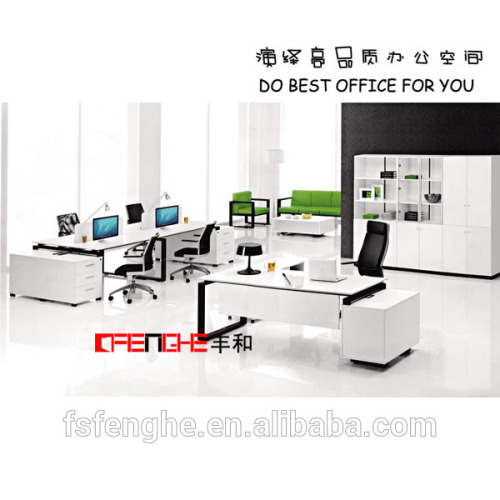 Office Furniture Prices Manager Table Design White GH-107