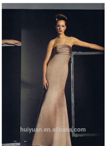 light brown backless formal evening dress