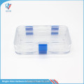 HN-106 10x6x2,2 cm scatole di membrana in plastica trasparente