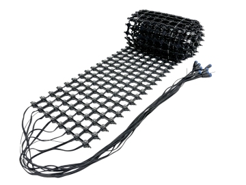 Outdoor HD Mesh Flexible LED Pixel Dot Display