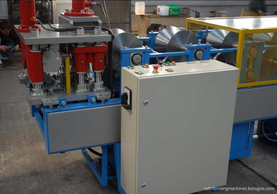 Step Tile Ridge Cap Forming Machine 08