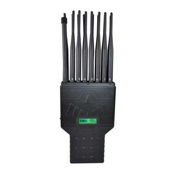 Handheld Signal Jammer With 16Band Hidden Antenna 12Watt