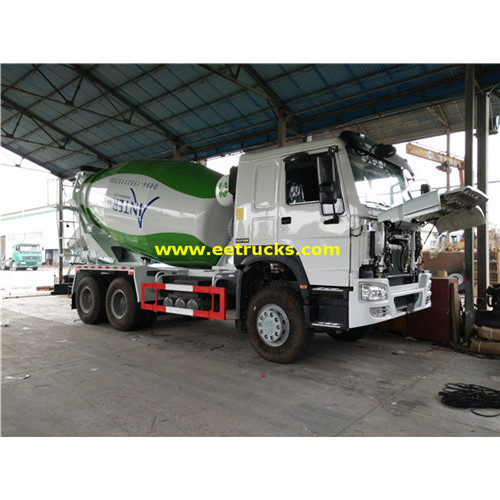 Caminhões de mistura de cimento SINOTRUK 6x4 12cbm