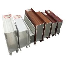 Gorgeous Wooden Print Extrusion Aluminium Door Profile