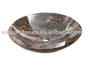 bathroom marble vessel