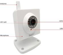 EasyN 0.3 Megapixel indoor use cctv cameras with IR