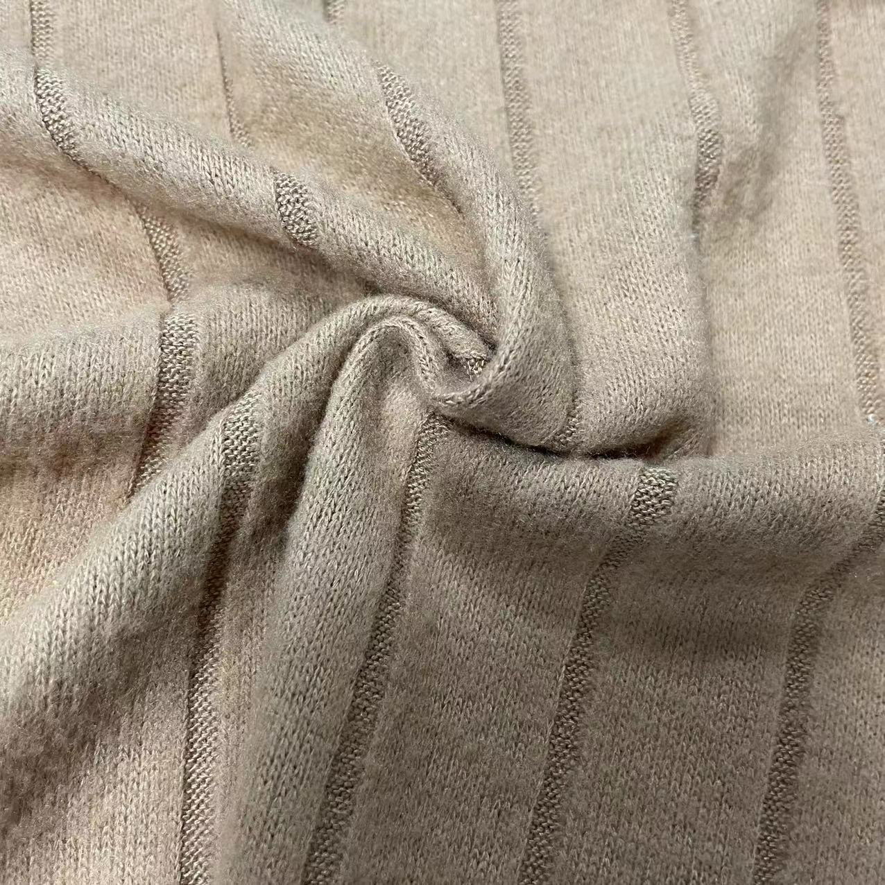 ribbed knitted fabrics