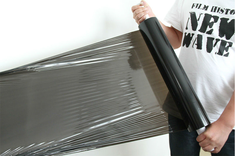 مخصص LLDPE تمدد فيلم Machine Maching Tray Film Plastic Film Giant Plastic Film