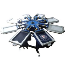 8 Color 8 Station Screen Press RSP-808